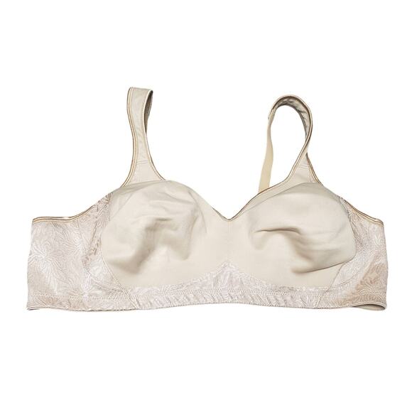 Playtex 18 Hour Active Comfort Wire Free Nude Bra | Size 42C - Picture 1 of 3